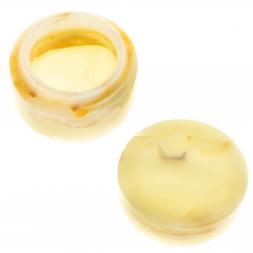 Шкатулка &amp;quot;Пудреница&amp;quot; из оникса 6х6х4,5 см (2,5)