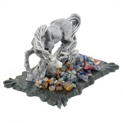 Сувенир из мрамолита "Лошадка"