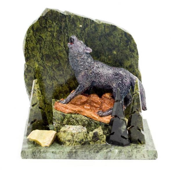 Сувенир из змеевика &amp;quot;Волк&amp;quot; 116445