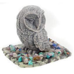 Сувенир из мрамолита "Сова"