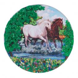 Магнит с рисунком &amp;quot;Красивая двойка&amp;quot; змеевик