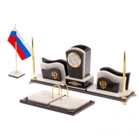 Настольный набор из мрамора и долерита 119803