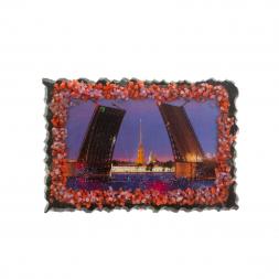 Магнит &amp;quot;Разводные мосты&amp;quot; на змеевике