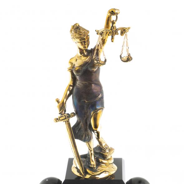 Каминные часы из яшмы и долерита &amp;quot;Фемида&amp;quot; 113053