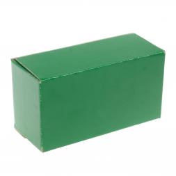 Настольная визитница с часами из малахита 18х7,5х9 см