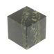 Куб 50 мм темно-зеленый змеевик 127505