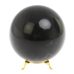 Шар из черного змеевика диаметром 11 см
