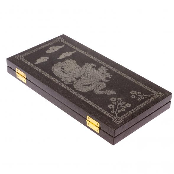 Каменные нарды &amp;quot;Дракон&amp;quot; из габбро-диабаза 118959