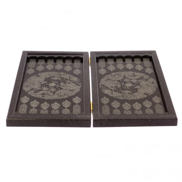 Каменные нарды &amp;quot;Дракон&amp;quot; из габбро-диабаза 118959