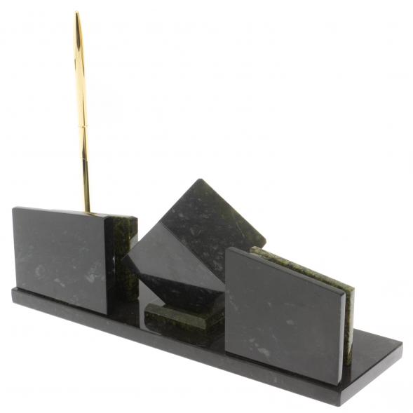 Мини-набор из камня змеевик &amp;quot;Куб&amp;quot; 119992