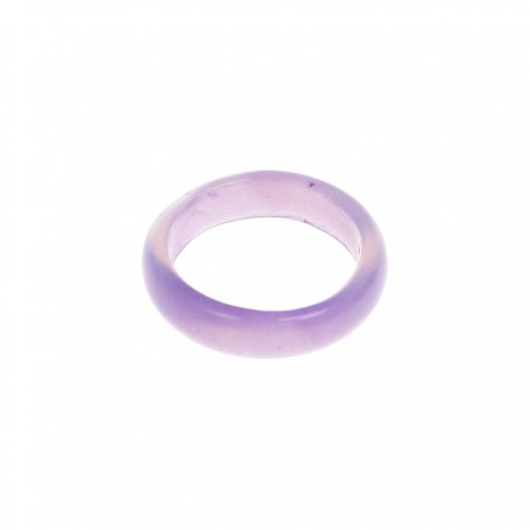 Подставка под шар фиолетовый агат 2,2-2,4 см 130005