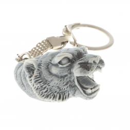 Брелок "Голова тигра" из мрамолита