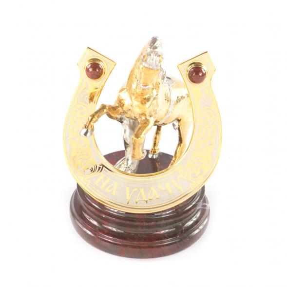 Сувенир из яшмы &amp;quot;Подкова на удачу&amp;quot; 113918