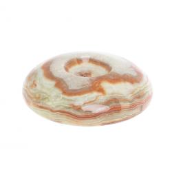 Круглая подставка под шар, яйцо камень оникс 7,5х7,5х2 см (3)