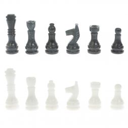 Каменные шахматы "Сувенирные" из мрамора доска 20х20 см