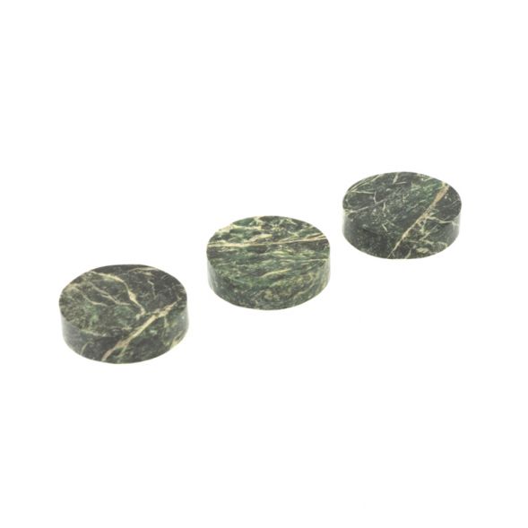 Фишка из шабровского змеевика 3х3х1 см 127426