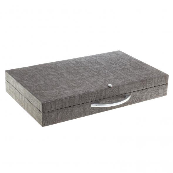 Нарды из камня &amp;quot;Отечественная война / Герб&amp;quot; габбро-диабаз 118961