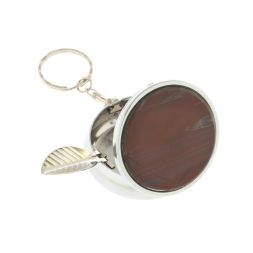 Пепельница карманная камень яшма 5х5,5х2 см