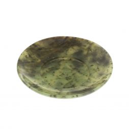 Блюдце из нефрита 9х9х1,5 см