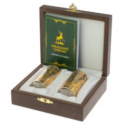 Набор из двух стопок &amp;quot;Олень&amp;quot; 40 мл Златоуст