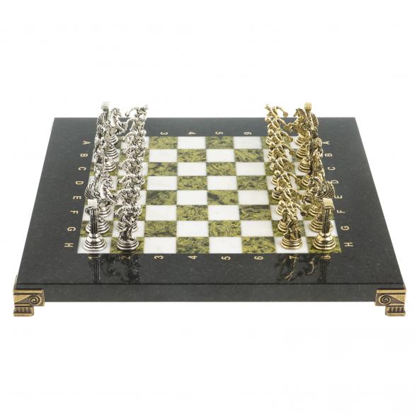 Шахматы &amp;quot;Олимпийские игры&amp;quot; доска 28х28 см мрамор змеевик 122693