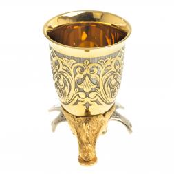 Стопка перевертыш "Лось" 70 мл Златоуст