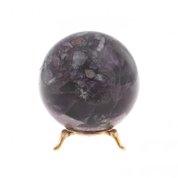 Шар из флюорита 8 см 124304