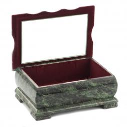 Шкатулка с расписной крышкой &amp;quot;Зимний пейзаж&amp;quot; 17х12х7,5 см