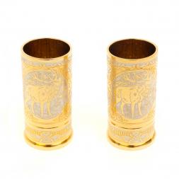 Набор из двух стопок &amp;quot;Лось&amp;quot; 40 мл Златоуст