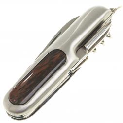 Нож мультитул складной 7 в 1 с камнем обсидиан