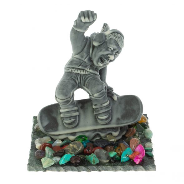 Сувенир &amp;quot;Сноубордист&amp;quot; из мрамолита 128672