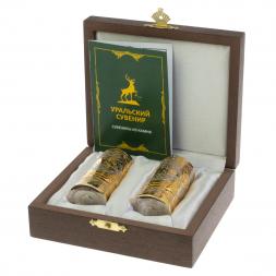 Набор из двух стопок &amp;quot;Кабан&amp;quot; 40 мл Златоуст