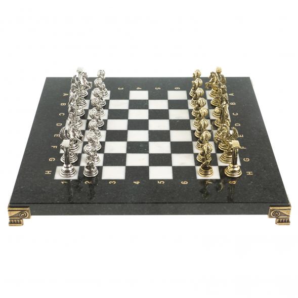 Шахматы &amp;quot;Атлас&amp;quot; доска 28х28 см из камня мрамор 122696