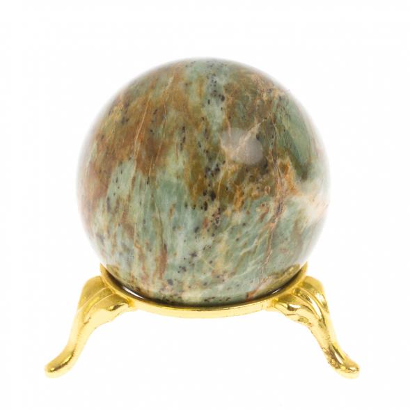 Шар из камня офиокальцит 5 см 124841