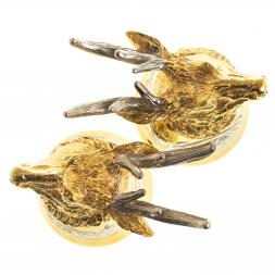 Стопки перевертыши &amp;quot;Олень&amp;quot; 70 мл 2 шт Златоуст