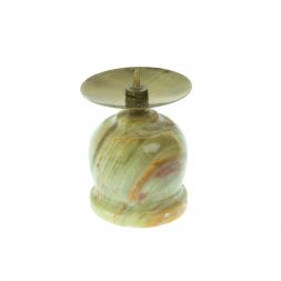 Подсвечник из оникса 4х4х5 см (2х3)