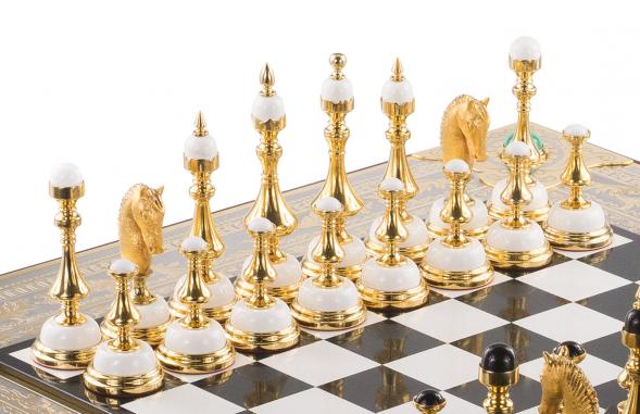Эксклюзивные шахматы &amp;quot;Баталия&amp;quot; ручная работа Златоуст 120168