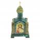 Шкатулка &amp;quot;Часовня&amp;quot; камень змеевик 14х14х24 см 122796