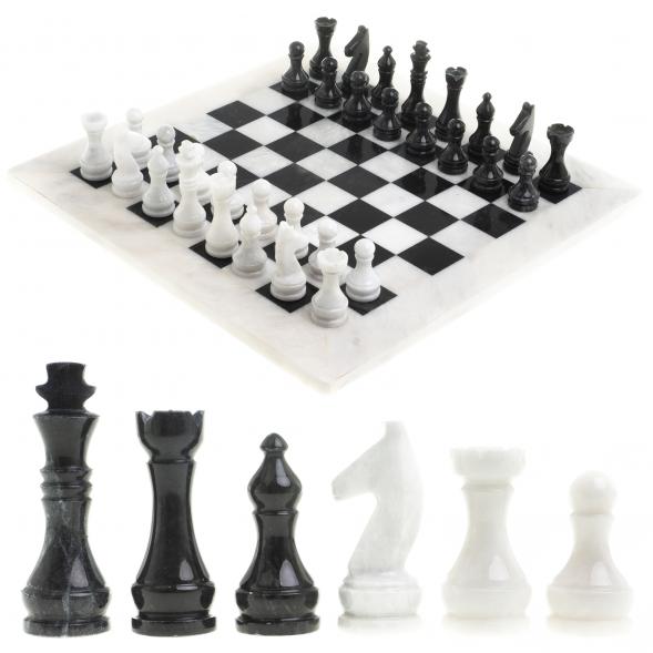 Шахматы &amp;quot;Классические&amp;quot; доска 38х38 см камень мрамор 123538