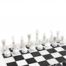 Шахматы &amp;quot;Классические&amp;quot; доска 38х38 см камень мрамор