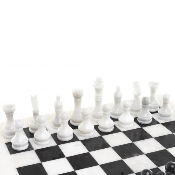 Шахматы &amp;quot;Классические&amp;quot; доска 38х38 см камень мрамор 123538