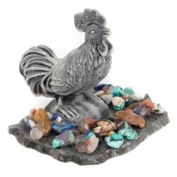 Сувенир &amp;quot;Петух&amp;quot; из мрамолита