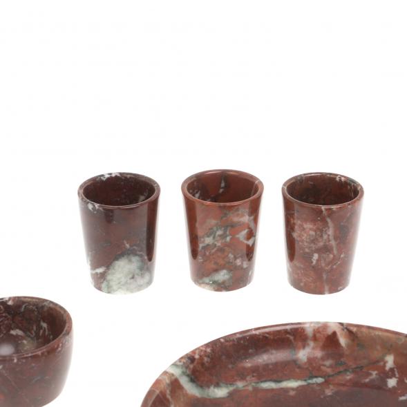 Водочный набор из камня креноид 126959