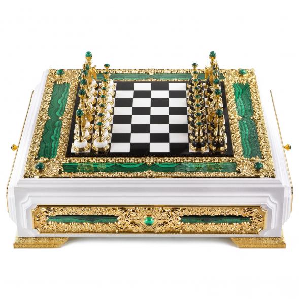 Эксклюзивные шахматы &amp;quot;Императорские&amp;quot; ручная работа 120905