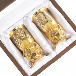 Стопки перевертыши &amp;quot;Рысь&amp;quot; 70 мл 2 шт Златоуст