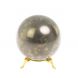 Шар из камня пирит диаметром 7,8 см 127673
