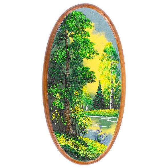 Панно овальное &amp;quot;Лето&amp;quot; 42х22 см 120500