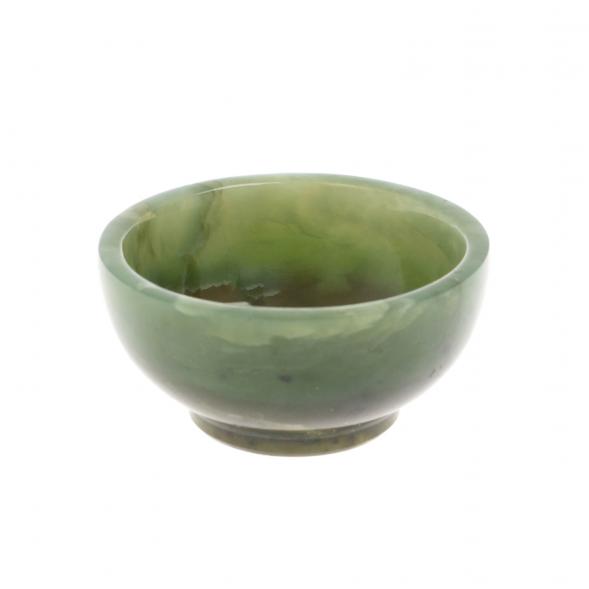 Чашка очоко для саке из нефрита 5,5х5,5х3 см 129689