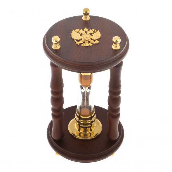 Златоустовские песочные часы «Герб России» на 1 минуту